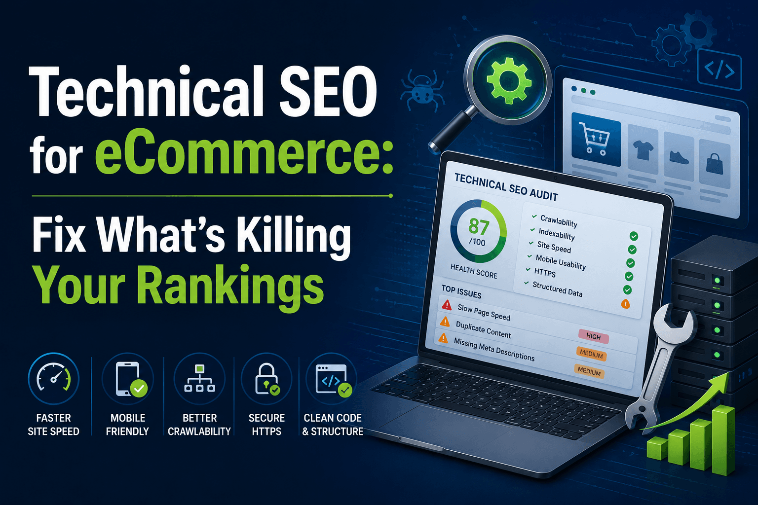 Technical SEO for eCommerce: Fix What's Killing Your Rankings